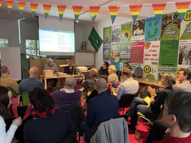 Volles Haus im Grünen Büro!